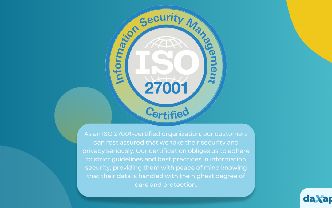 How ISO 27001 Certification strengthens our commitment to security and quality